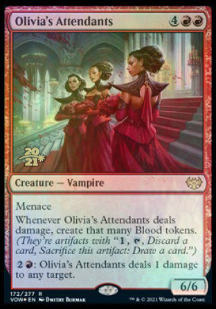 Olivia's Attendants [Innistrad: Crimson Vow Prerelease Promos] | Exor Games Summserside