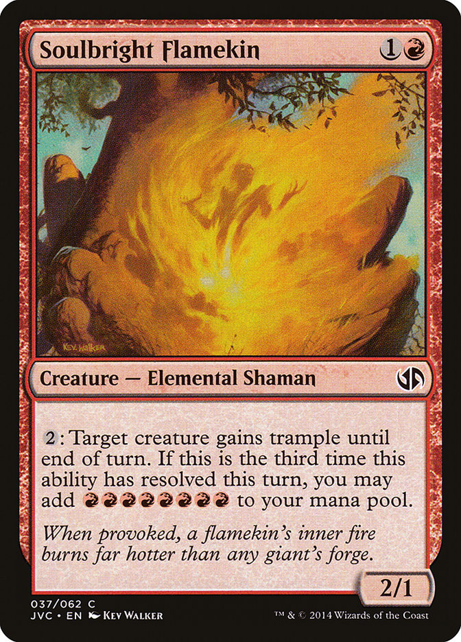 Soulbright Flamekin [Duel Decks Anthology] | Exor Games Summserside