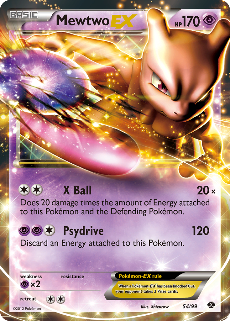 Mewtwo EX (54/99) [Black & White: Next Destinies] | Exor Games Summserside