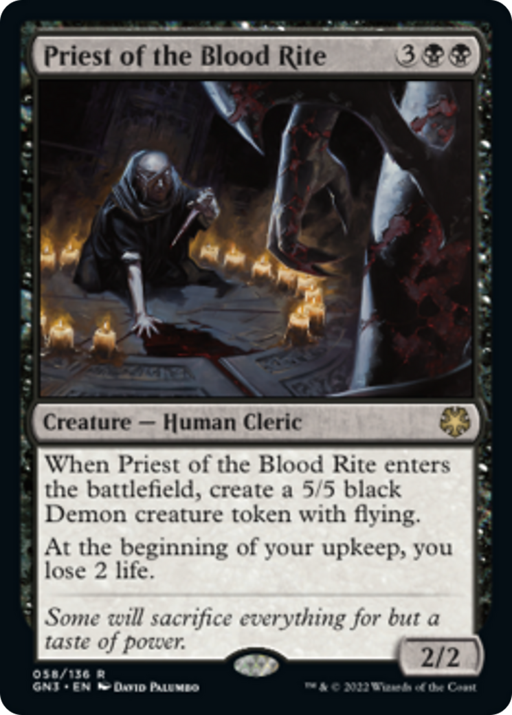 Priest of the Blood Rite [Game Night: Free-for-All] | Exor Games Summserside