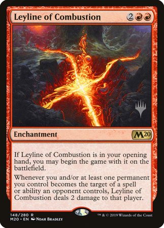 Leyline of Combustion [Core Set 2020 Promos] | Exor Games Summserside