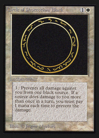 Circle of Protection: Black (IE) [Intl. Collectors’ Edition] | Exor Games Summserside