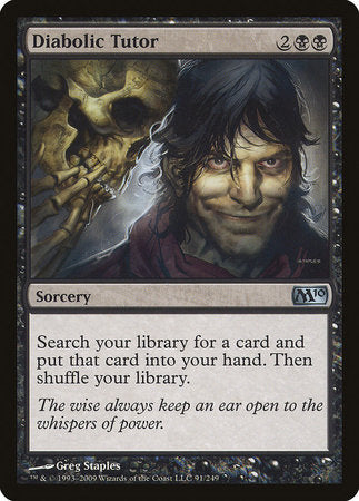 Diabolic Tutor [Magic 2010] | Exor Games Summserside