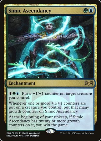 Simic Ascendancy [Ravnica Allegiance Promos] | Exor Games Summserside