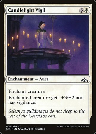 Candlelight Vigil [Guilds of Ravnica] | Exor Games Summserside