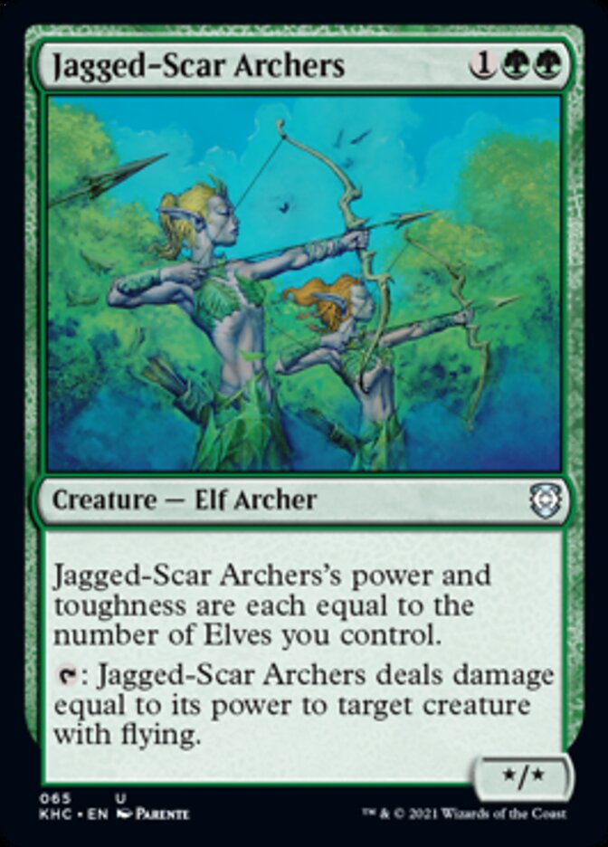 Jagged-Scar Archers [Kaldheim Commander] | Exor Games Summserside