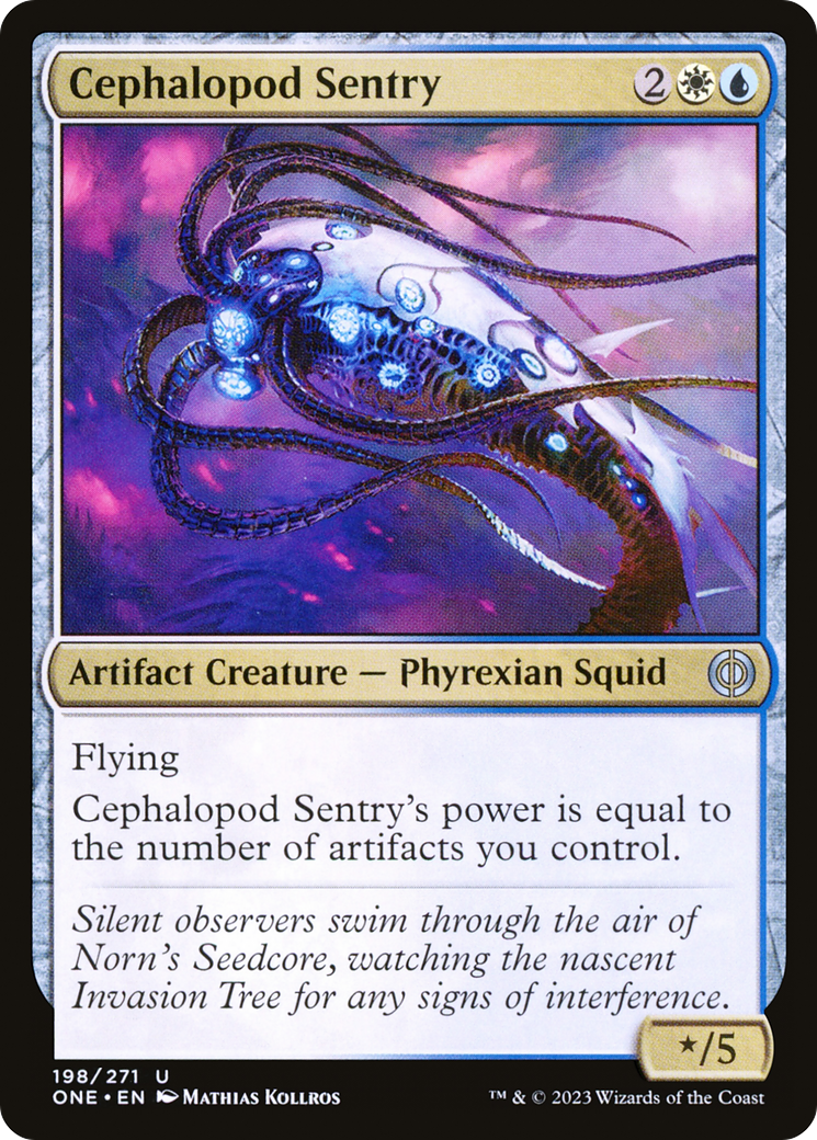 Cephalopod Sentry [Phyrexia: All Will Be One] | Exor Games Summserside