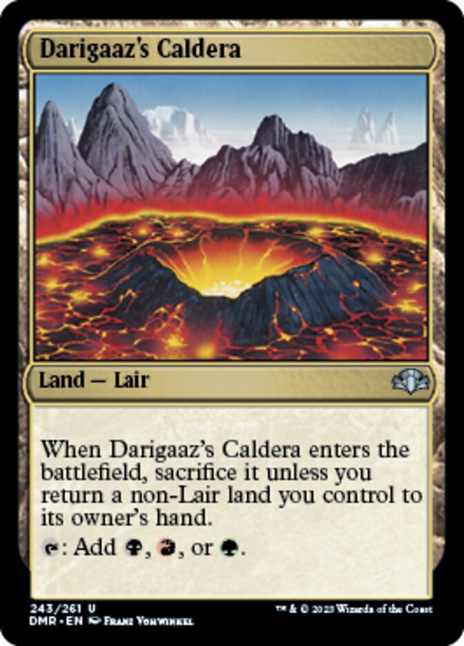 Darigaaz's Caldera [Dominaria Remastered] | Exor Games Summserside