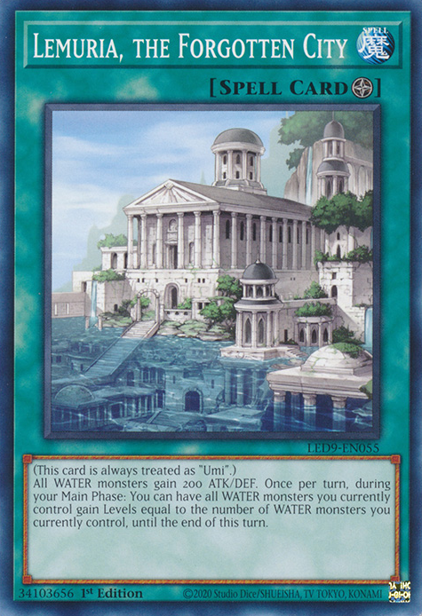 Lemuria, the Forgotten City [LED9-EN055] Common | Exor Games Summserside
