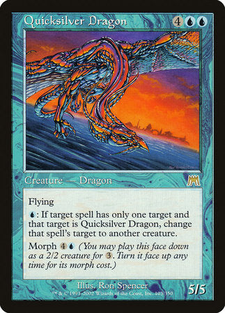 Quicksilver Dragon [Onslaught] | Exor Games Summserside
