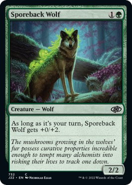 Sporeback Wolf [Jumpstart 2022] | Exor Games Summserside