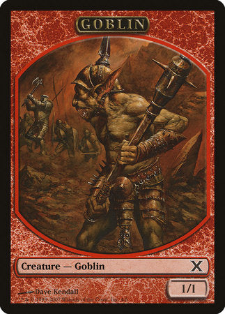 Goblin Token [Tenth Edition Tokens] | Exor Games Summserside