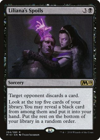 Liliana's Spoils [Core Set 2019] | Exor Games Summserside