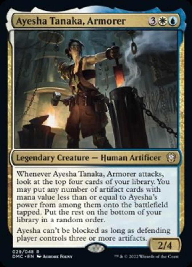 Ayesha Tanaka, Armorer [Dominaria United Commander] | Exor Games Summserside