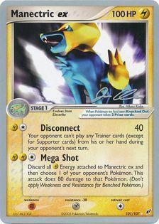 Manectric ex (101/107) (Mewtrick - Jason Klaczynski) [World Championships 2006] | Exor Games Summserside