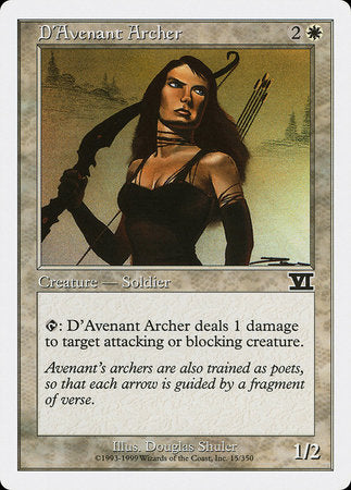 D'Avenant Archer [Classic Sixth Edition] | Exor Games Summserside