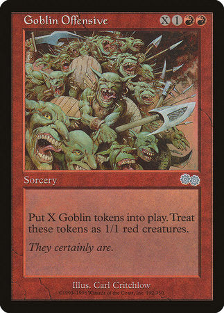 Goblin Offensive [Urza's Saga] | Exor Games Summserside