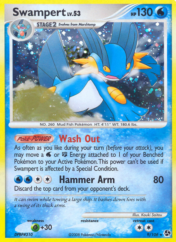 Swampert (9/106) [Diamond & Pearl: Great Encounters] | Exor Games Summserside