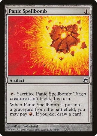 Panic Spellbomb [Scars of Mirrodin] | Exor Games Summserside