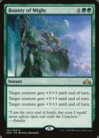 Bounty of Might [Guilds of Ravnica] | Exor Games Summserside