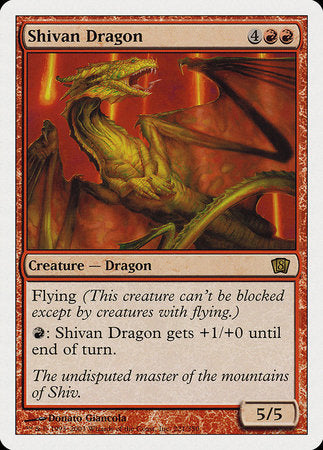 Shivan Dragon [Eighth Edition] | Exor Games Summserside