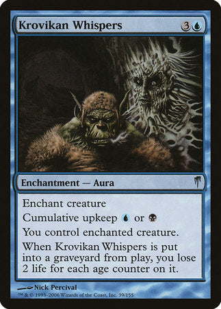 Krovikan Whispers [Coldsnap] | Exor Games Summserside