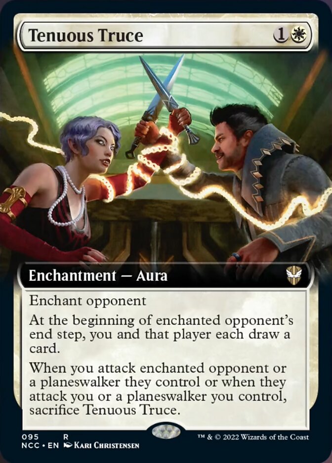 Tenuous Truce (Extended Art) [Streets of New Capenna Commander] | Exor Games Summserside