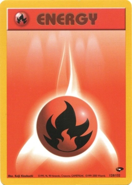 Fire Energy (128/132) [Gym Challenge Unlimited] | Exor Games Summserside