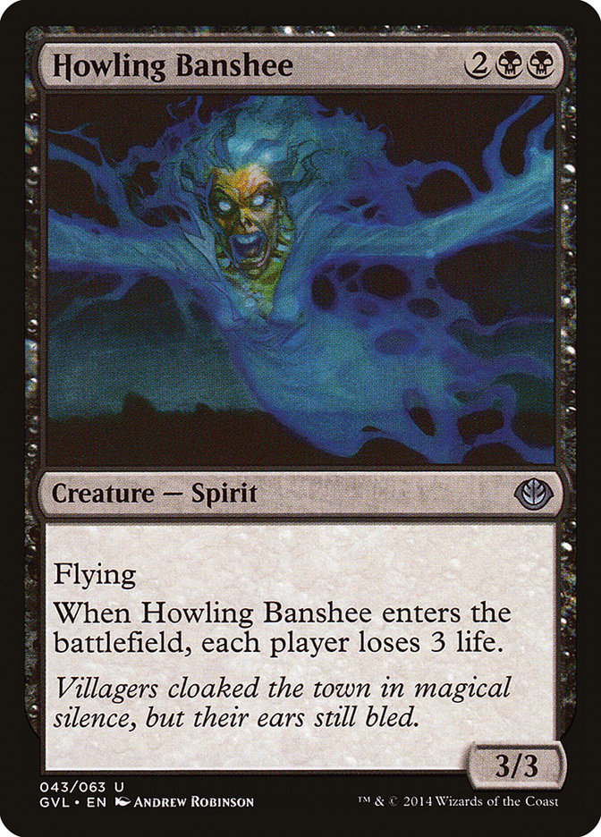 Howling Banshee (Garruk vs. Liliana) [Duel Decks Anthology] | Exor Games Summserside