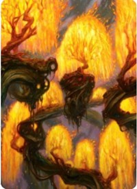 Grove of the Burnwillows Art Card [Zendikar Rising Art Series] | Exor Games Summserside