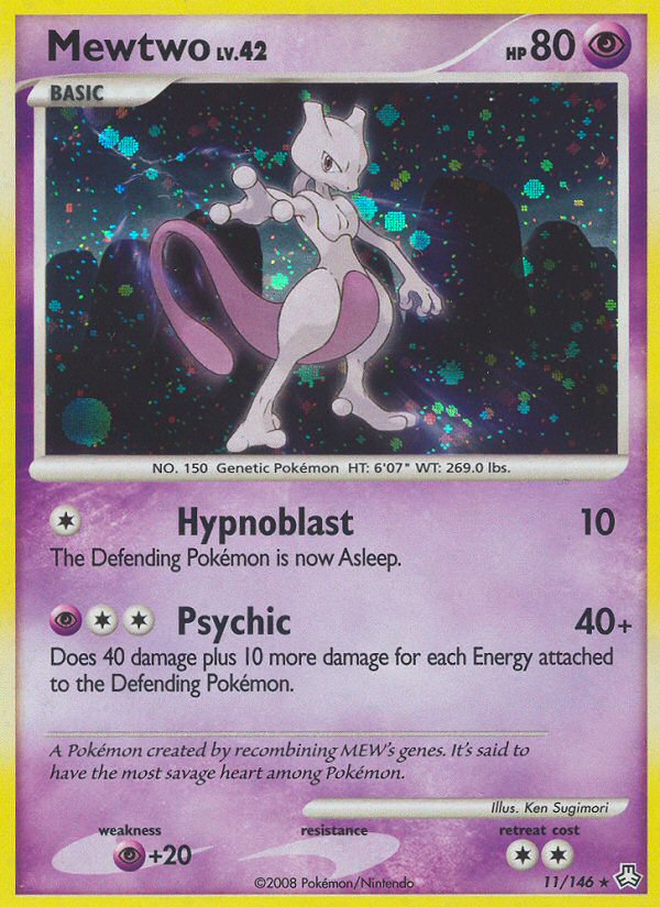 Mewtwo (11/146) [Diamond & Pearl: Legends Awakened] | Exor Games Summserside