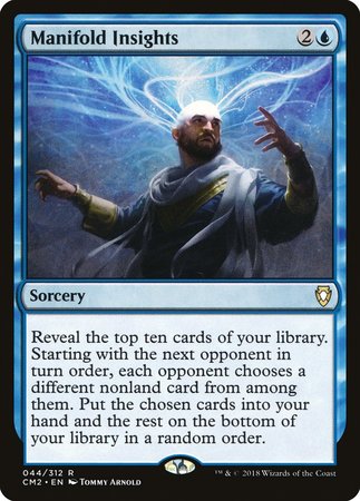 Manifold Insights [Commander Anthology Volume II] | Exor Games Summserside
