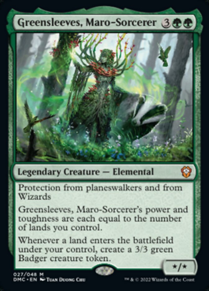 Greensleeves, Maro-Sorcerer [Dominaria United Commander] | Exor Games Summserside