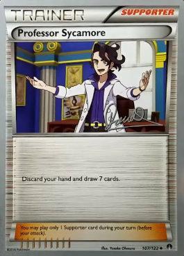 Professor Sycamore (107/122) (Infinite Force - Diego Cassiraga) [World Championships 2017] | Exor Games Summserside