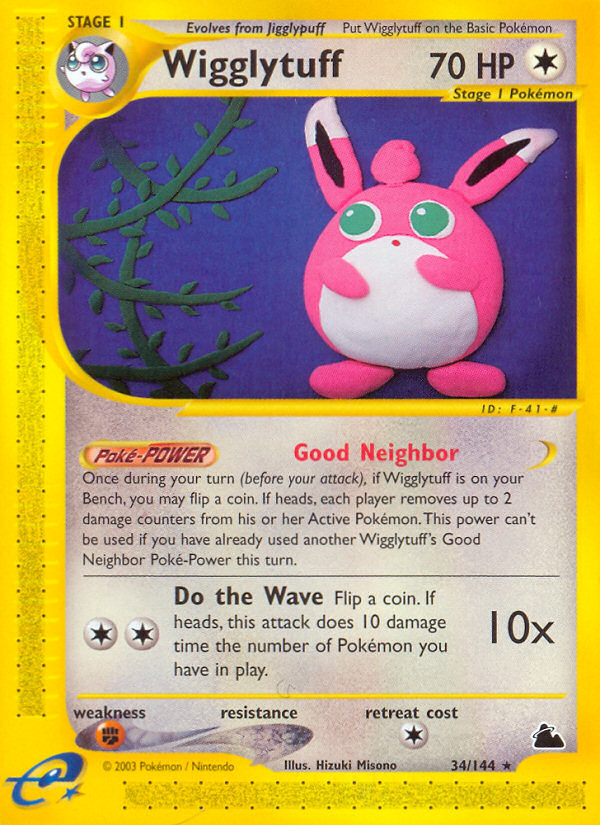 Wigglytuff (34/144) [Skyridge] | Exor Games Summserside