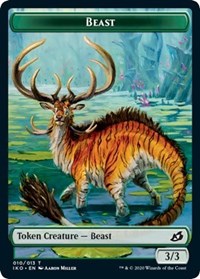 Beast (010) // Hydra Double-sided Token [Commander 2020 Tokens] | Exor Games Summserside