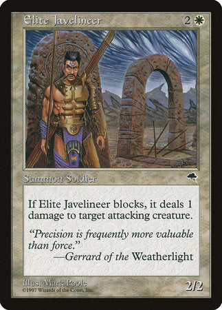 Elite Javelineer [Tempest] | Exor Games Summserside