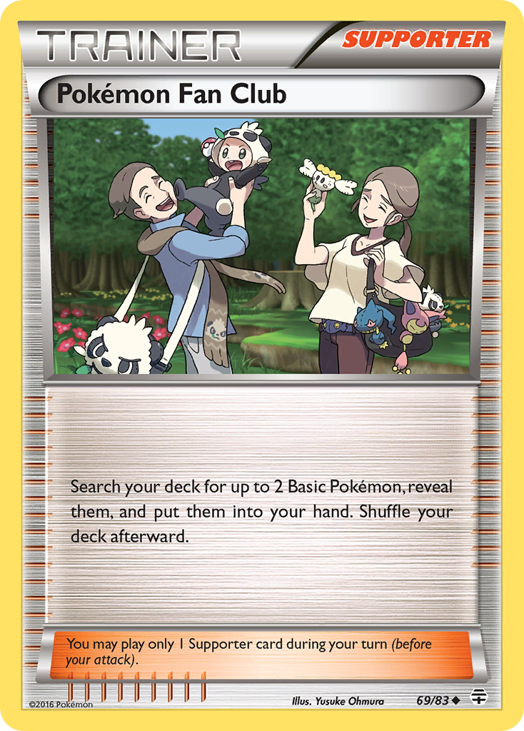 Pokemon Fan Club (69/83) [XY: Generations] | Exor Games Summserside