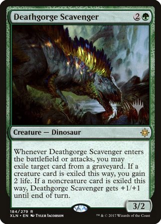 Deathgorge Scavenger [Ixalan Promos] | Exor Games Summserside