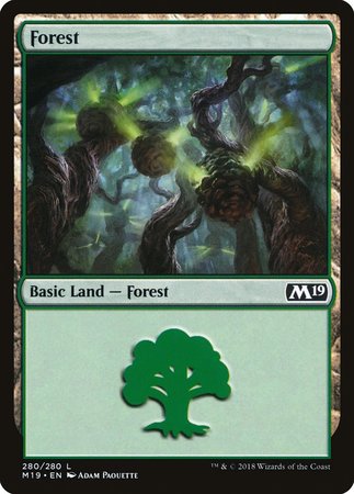 Forest (280) [Core Set 2019] | Exor Games Summserside