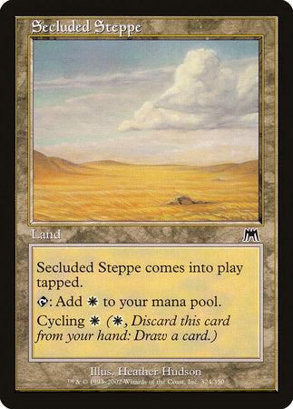 Secluded Steppe [Onslaught] | Exor Games Summserside