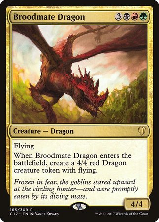 Broodmate Dragon [Commander 2017] | Exor Games Summserside