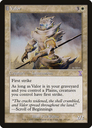 Valor [Time Spiral Timeshifted] | Exor Games Summserside