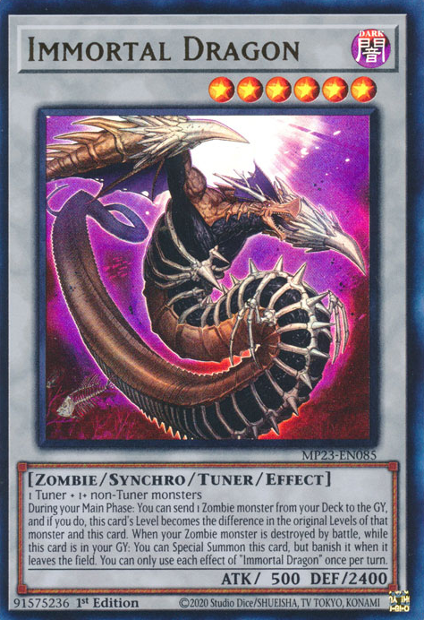 Immortal Dragon [MP23-EN085] Ultra Rare | Exor Games Summserside