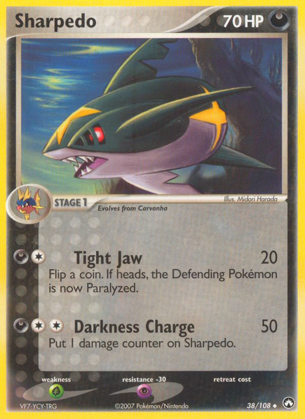 Sharpedo (38/108) [EX: Power Keepers] | Exor Games Summserside