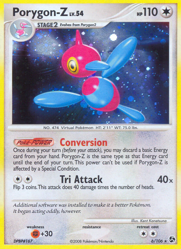 Porygon Z (6/106) (Theme Deck Exclusive) [Diamond & Pearl: Great Encounters] | Exor Games Summserside