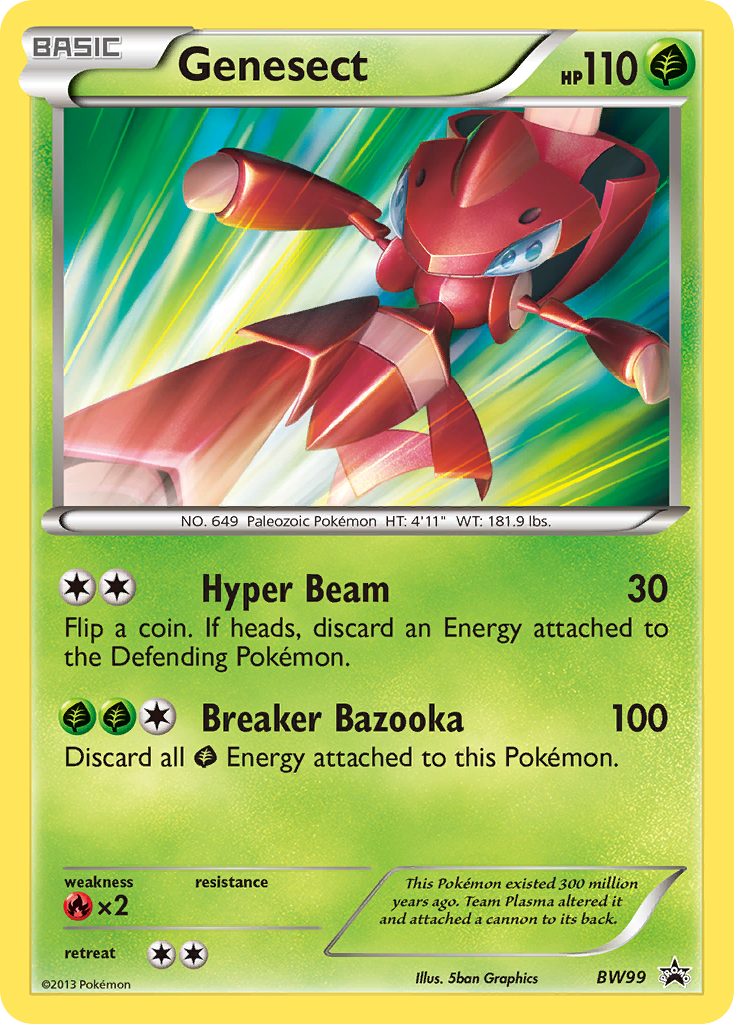 Genesect (BW99) [Black & White: Black Star Promos] | Exor Games Summserside