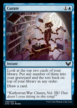 Curate [Strixhaven: School of Mages] | Exor Games Summserside