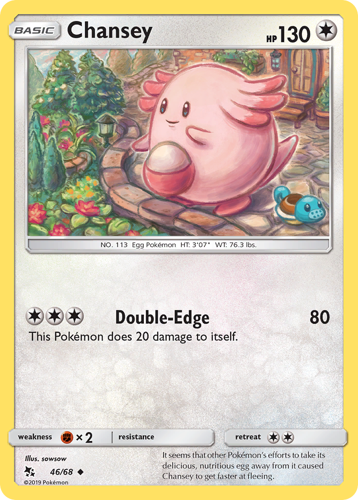 Chansey (46/68) [Sun & Moon: Hidden Fates] | Exor Games Summserside