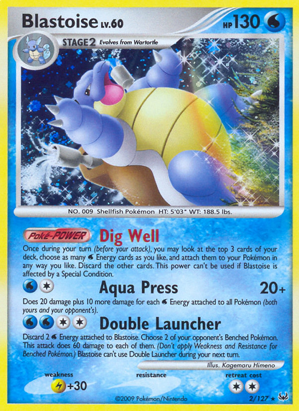 Blastoise (2/127) [Platinum: Base Set] | Exor Games Summserside